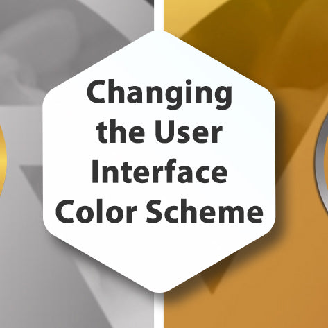 Changing the User Interface Color Scheme