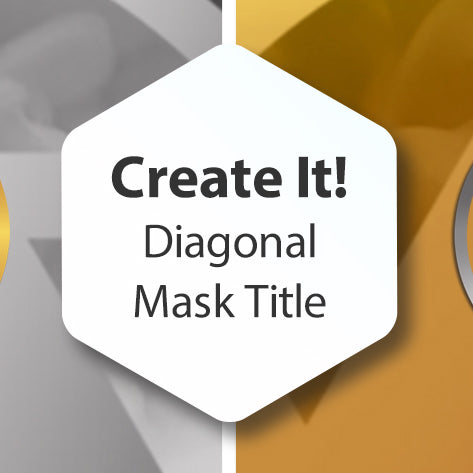 Create It! Diagonal Mask Title Slide