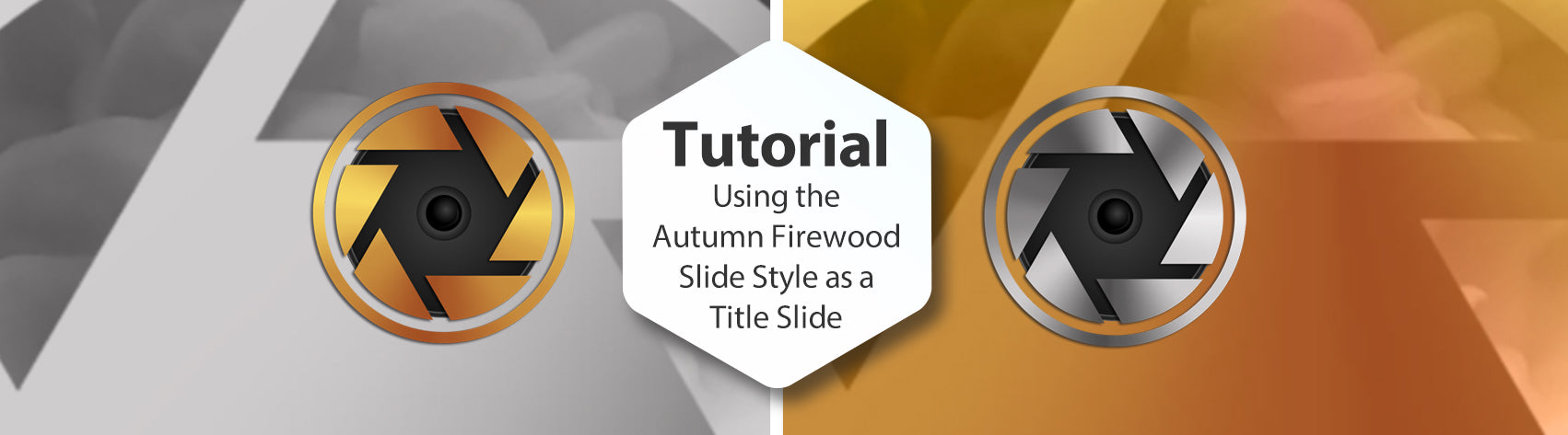 Lesson - Using the Autumn Firewood Style as a Title Slide