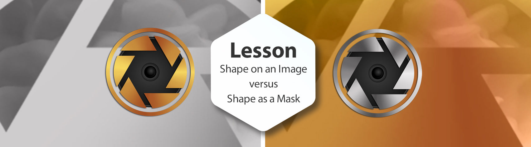 Lesson - Shape on an Image Versus Shape as a Mask