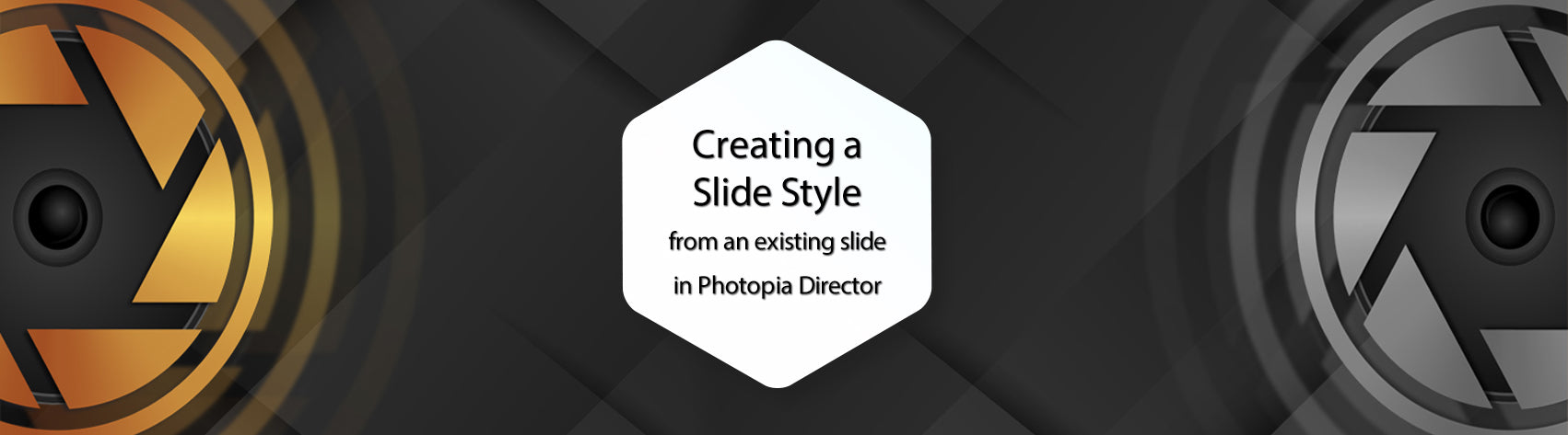 Creating a Slide Style from an existing slide