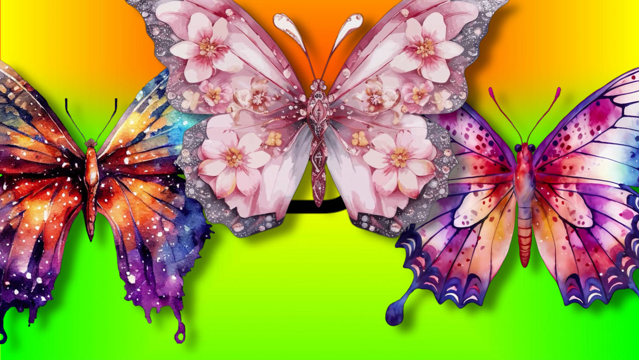 Cosmic Butterflies Styles and Transitions for Photopia