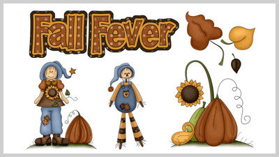 Fall Fever Clip Art Slide Styles