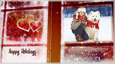 Holiday Window Message Style for Photopia