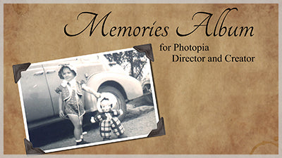 Memories Album Template and Style Pack for Photopia