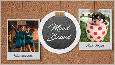 Mood Board Template and Styles for Photopia