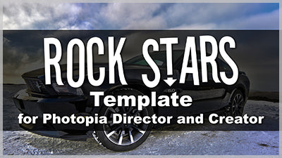 Rock Stars Template for Photopia