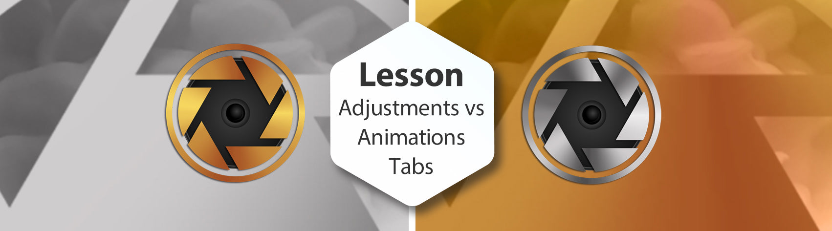 Lesson - Adjustments vs Animations Tabs in Photopia