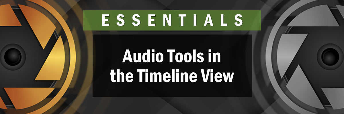 Audio Tools in the Timeline View