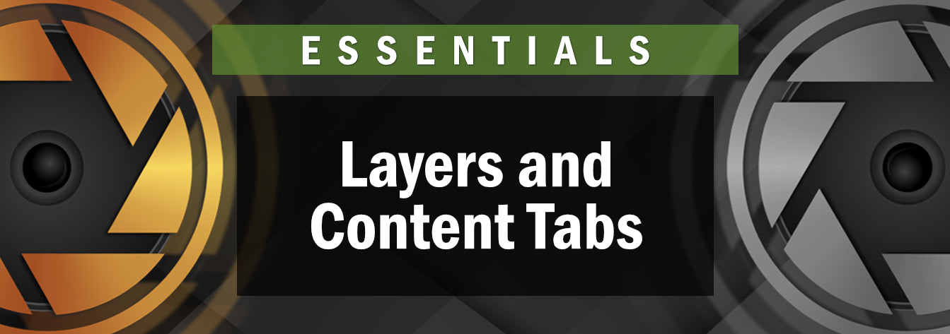 Layers and Content Tabs