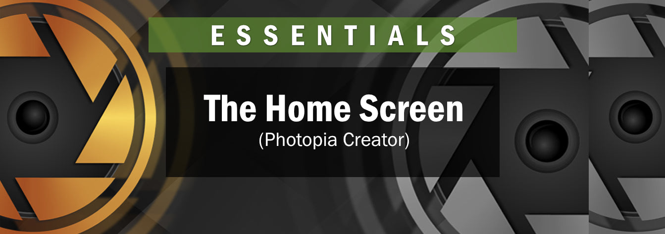 The Home Screen (Creator)
