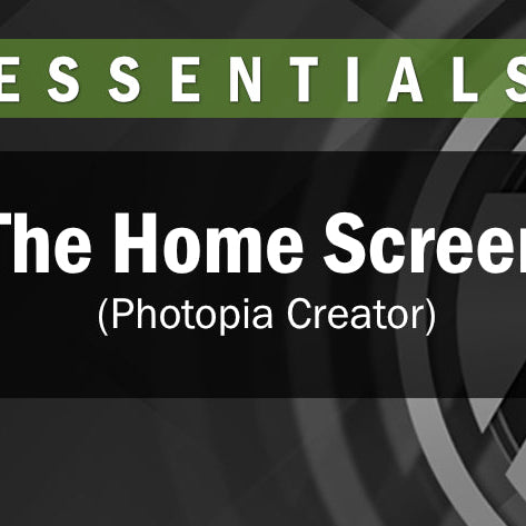 The Home Screen (Creator)