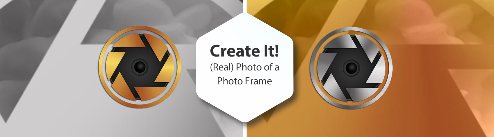 Create It (Real) Photo of a Photo Frame Slide