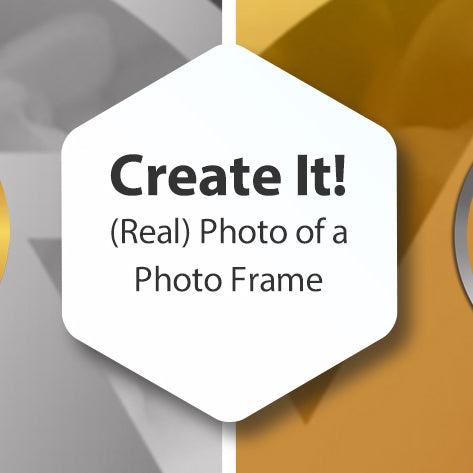 Create It (Real) Photo of a Photo Frame Slide