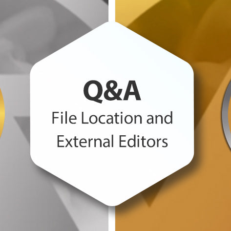 Q&A File Location and External Editors