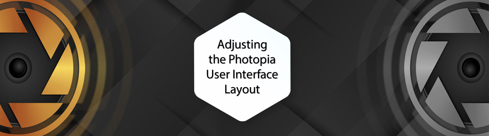 Adjusting the Photopia User Interface