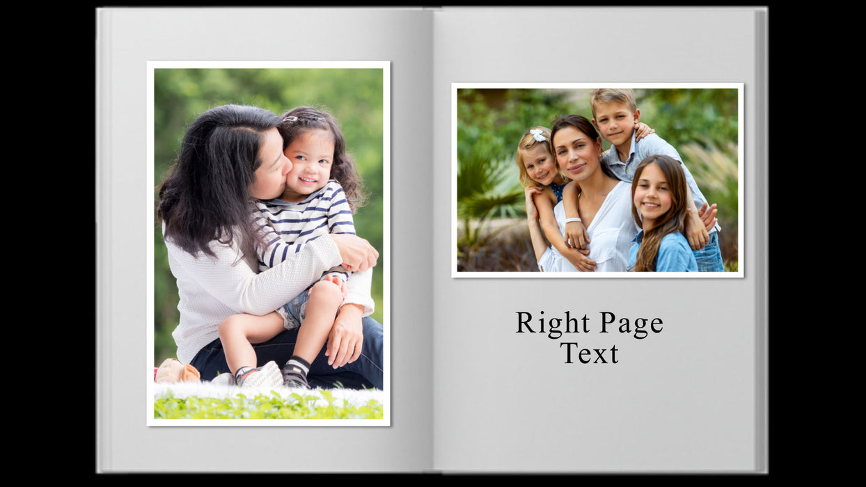 Simple Album Template, Styles and Transition for Photopia