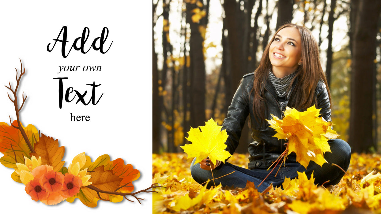 All The Fall Feels Slide Style for Photopia