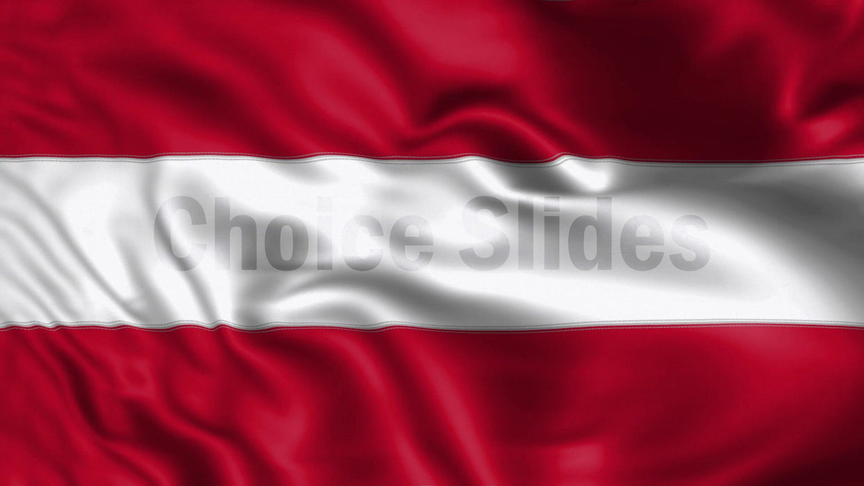 Austria Flag Looping Video Background