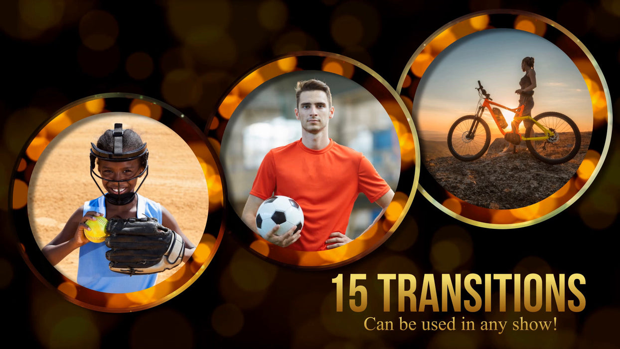 Awards Styles and Transitions for Photopia