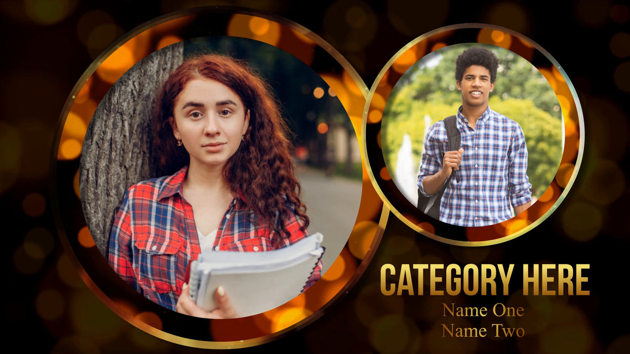 Awards Styles and Transitions for Photopia