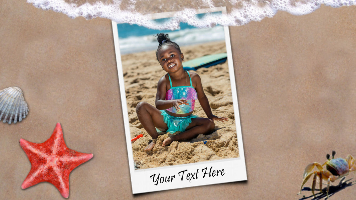Beach Scene Slide Style for Photopia