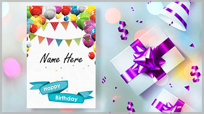 Birthday Card Flip Slide Style for Photopia