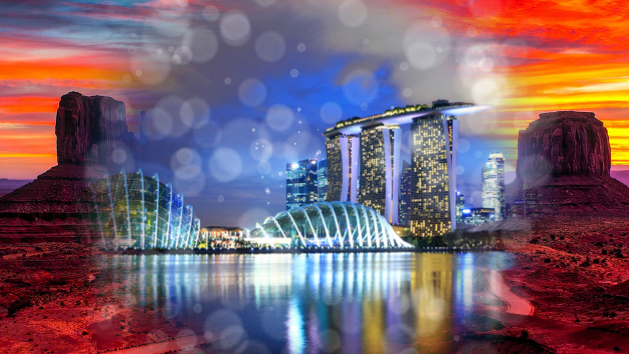 Bokeh Transitions for Photopia