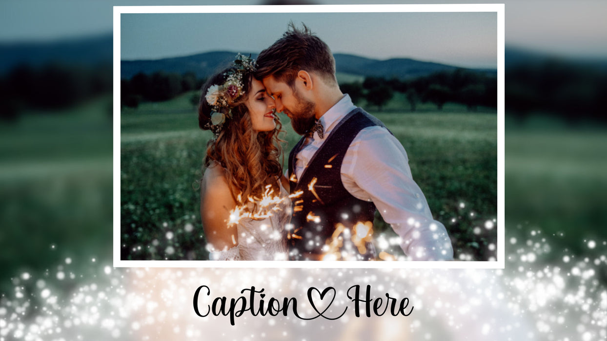 Particle Wedding Template and Styles