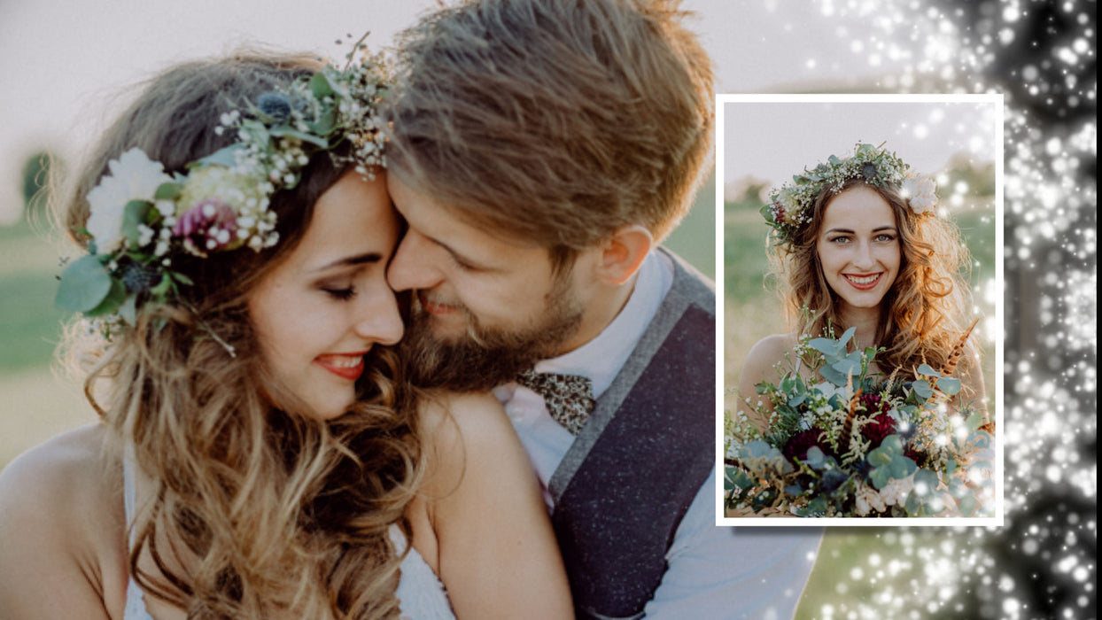 Particle Wedding Template and Styles