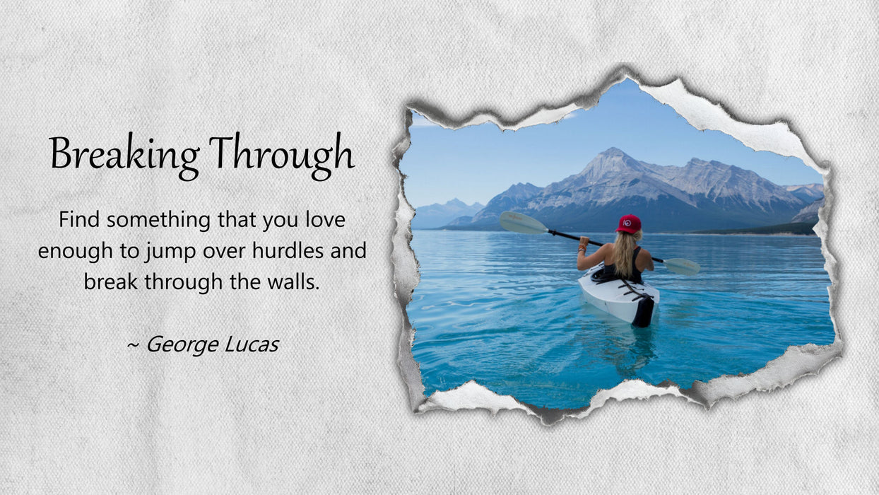 Breaking Through Slide Style for Photopia