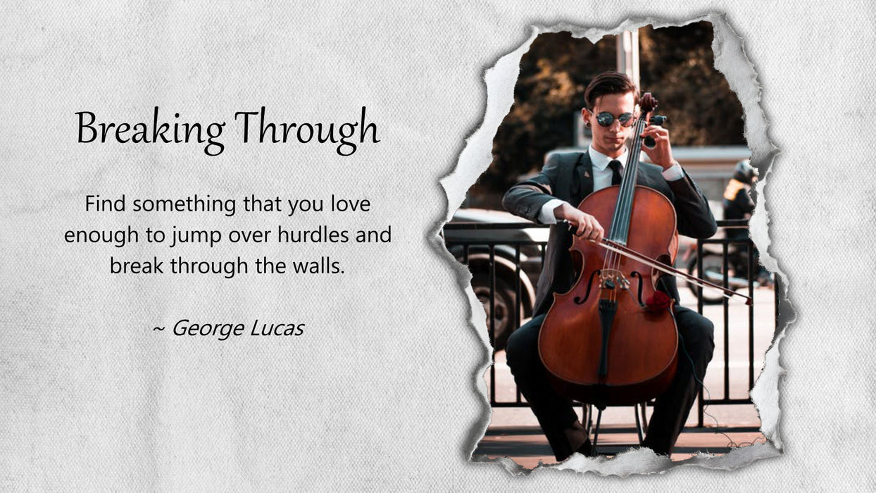 Breaking Through Slide Style for Photopia