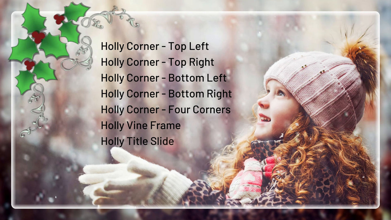 Christmas Holly Bundle for Photopia