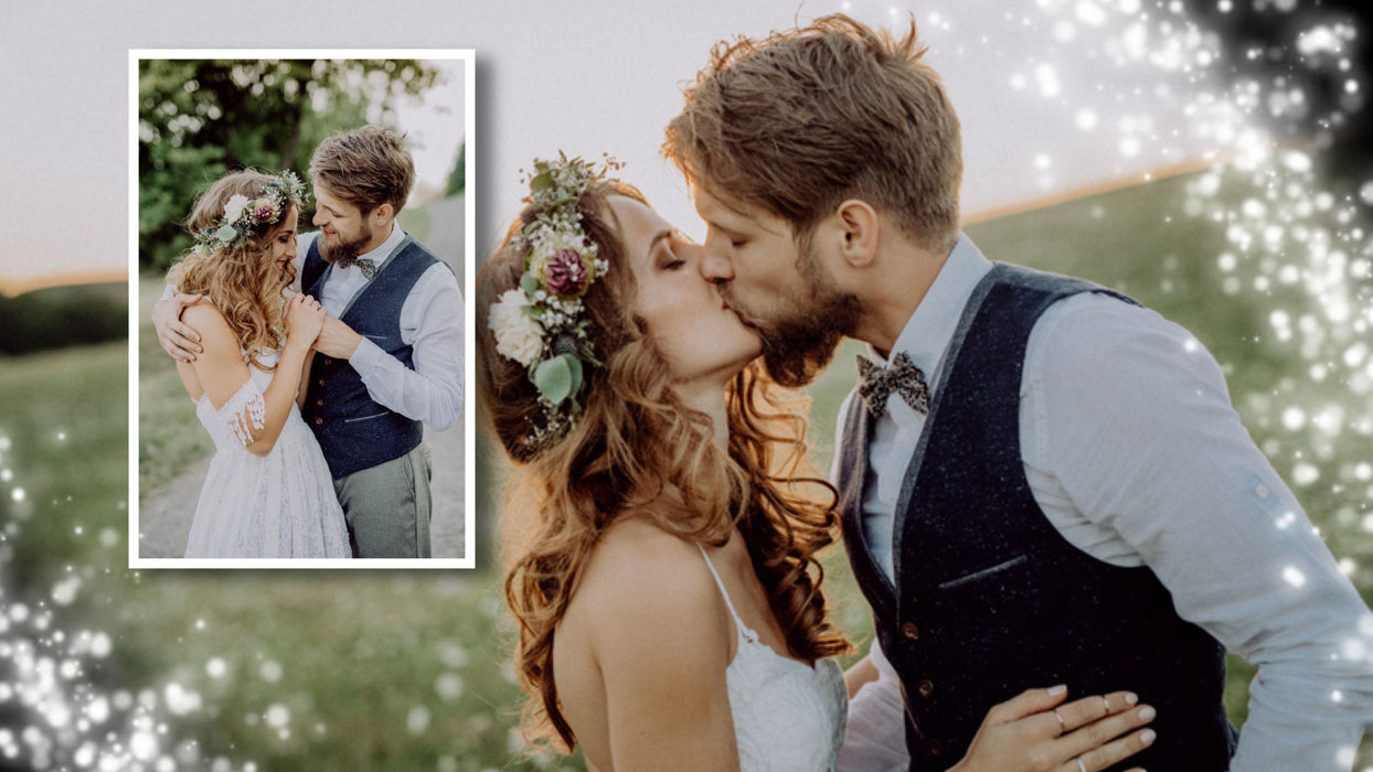 Particle Wedding Template and Styles