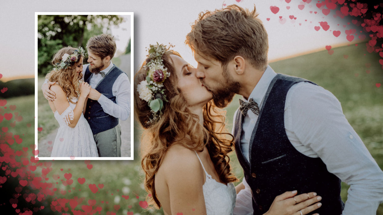 Particle Wedding Template and Styles