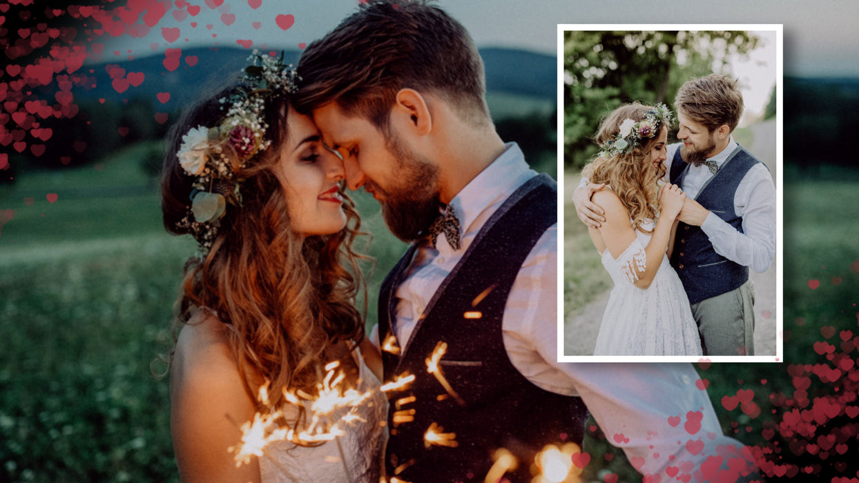 Particle Wedding Template and Styles