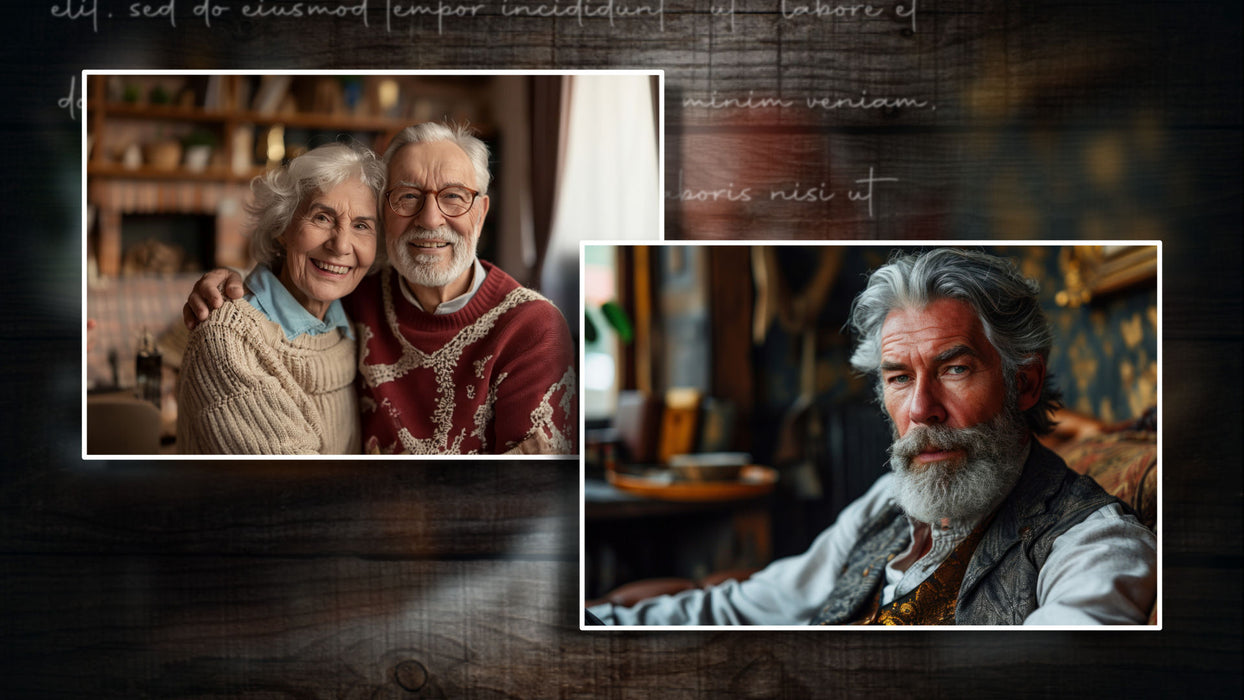 Beautiful Memories Template, Styles, and Transitions for Photopia