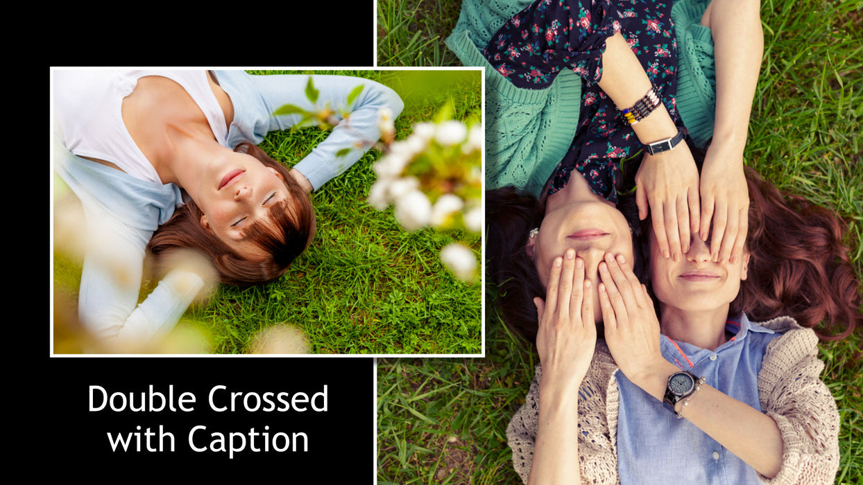 Double Pan with Caption Style for Photopia