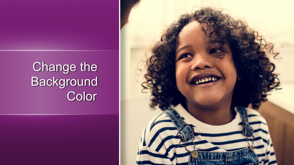 Dual Sliding Captions Slide Style for Photopia