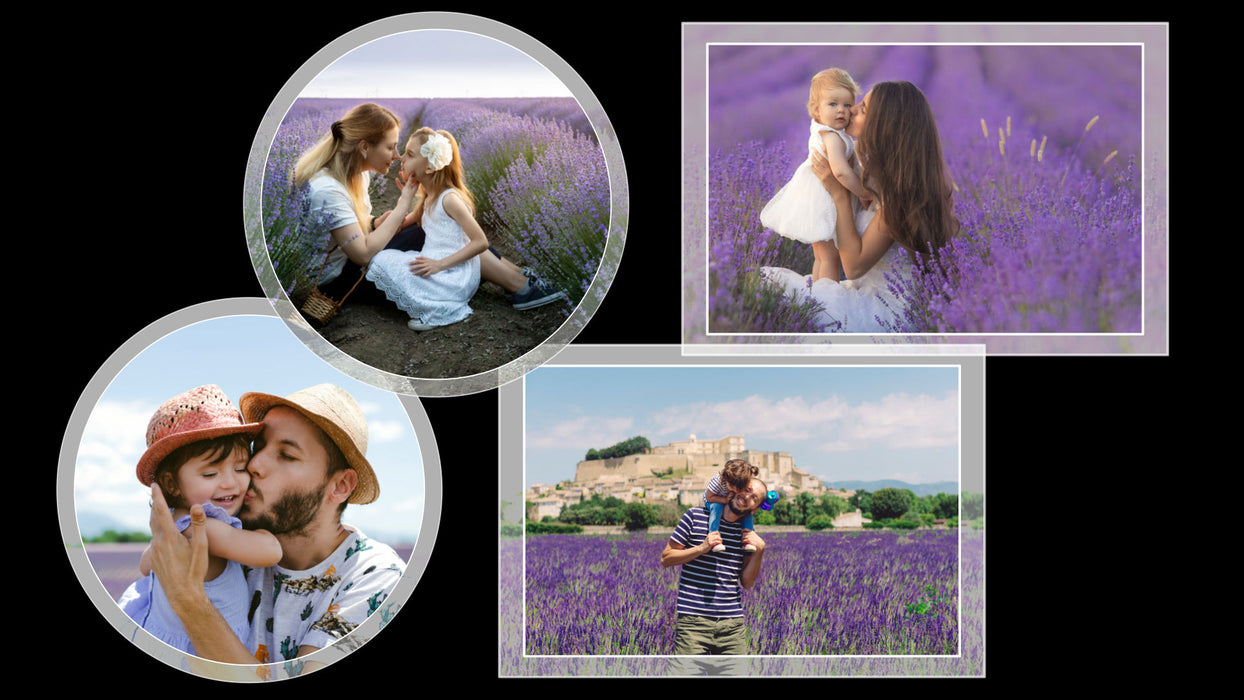 Four Floating Frames