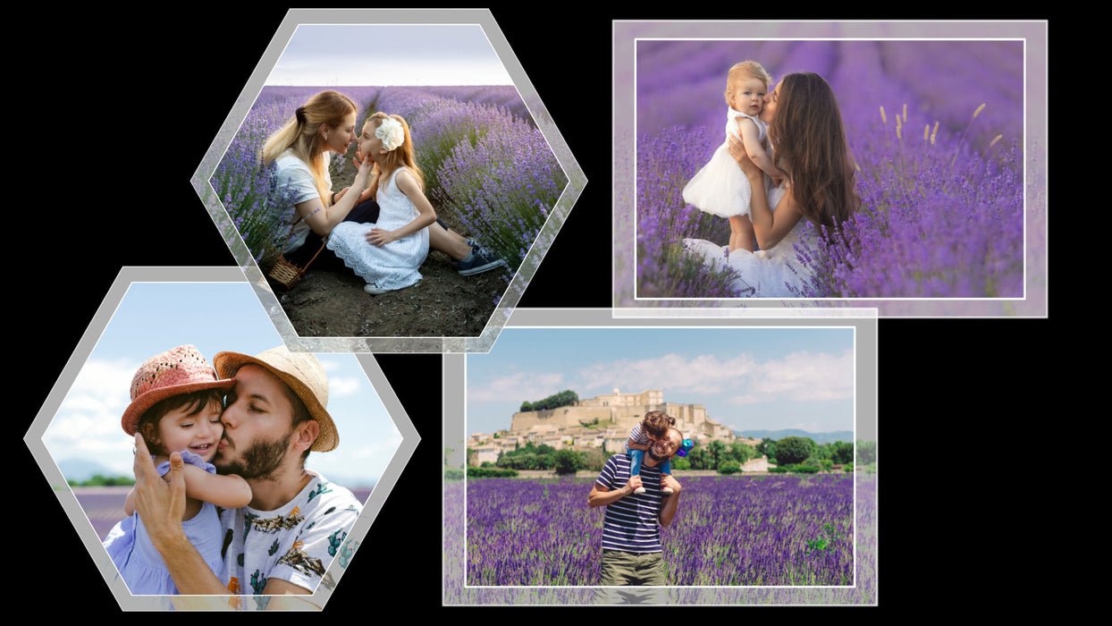 Four Floating Frames