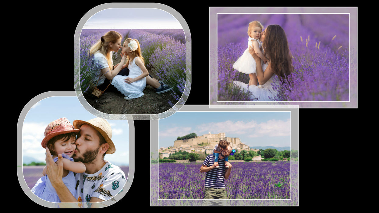 Four Floating Frames