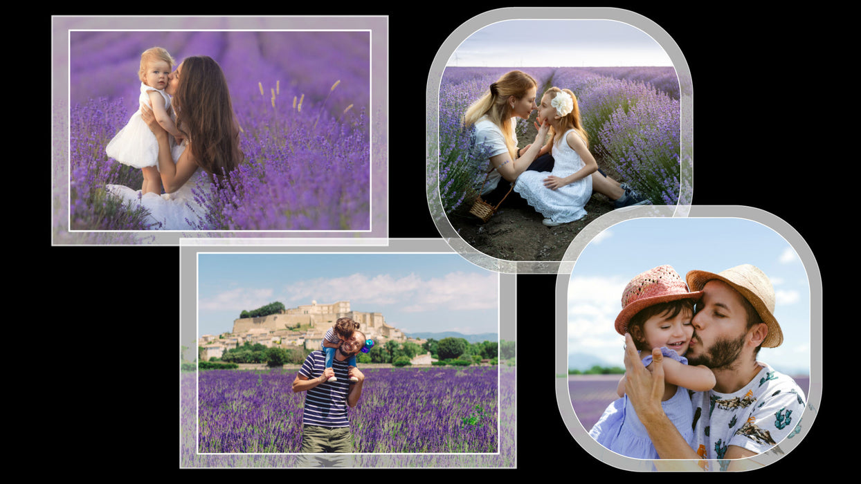 Four Floating Frames