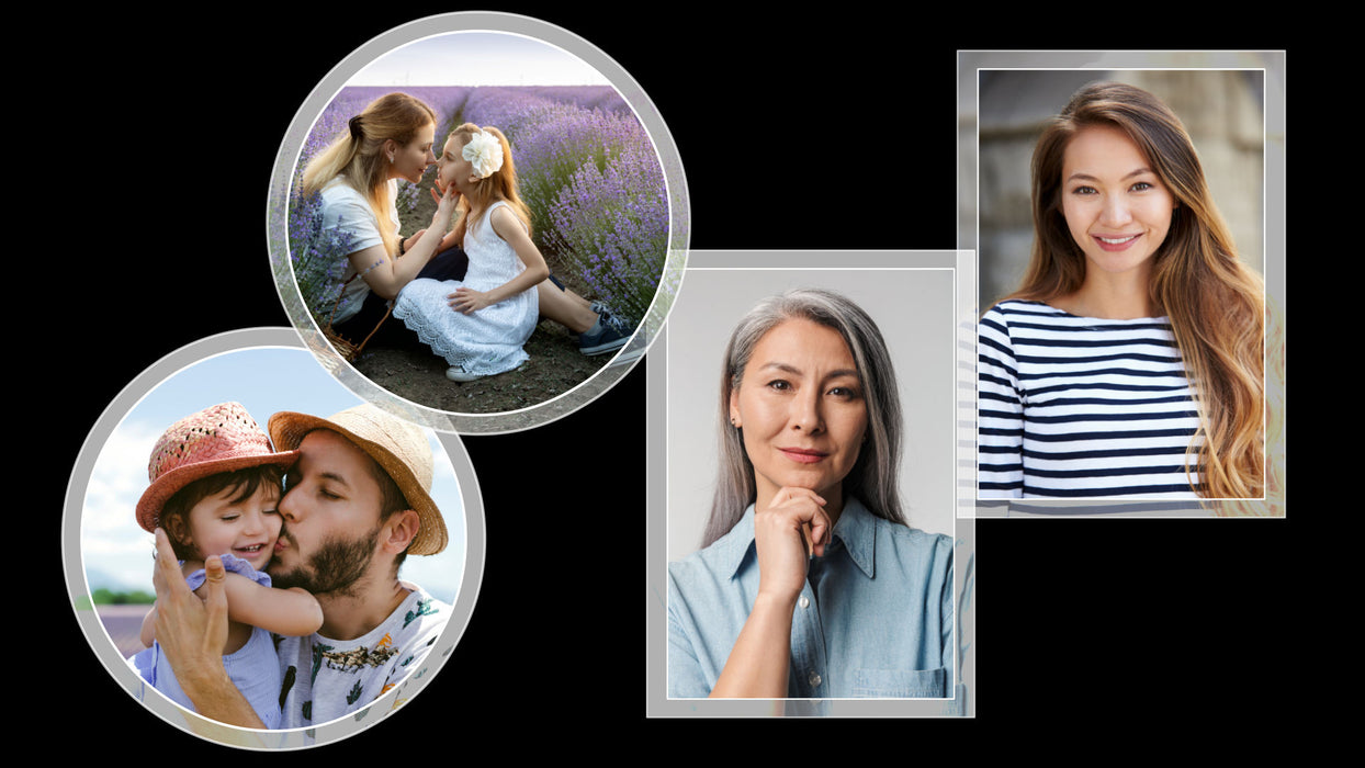 Four Floating Frames