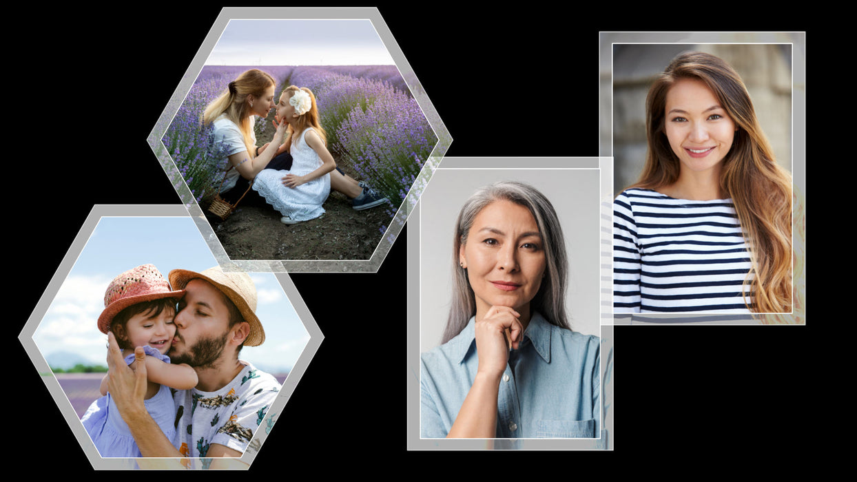 Four Floating Frames