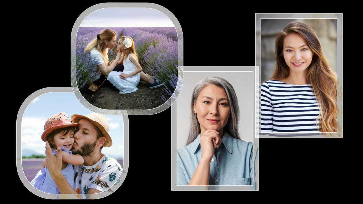 Four Floating Frames