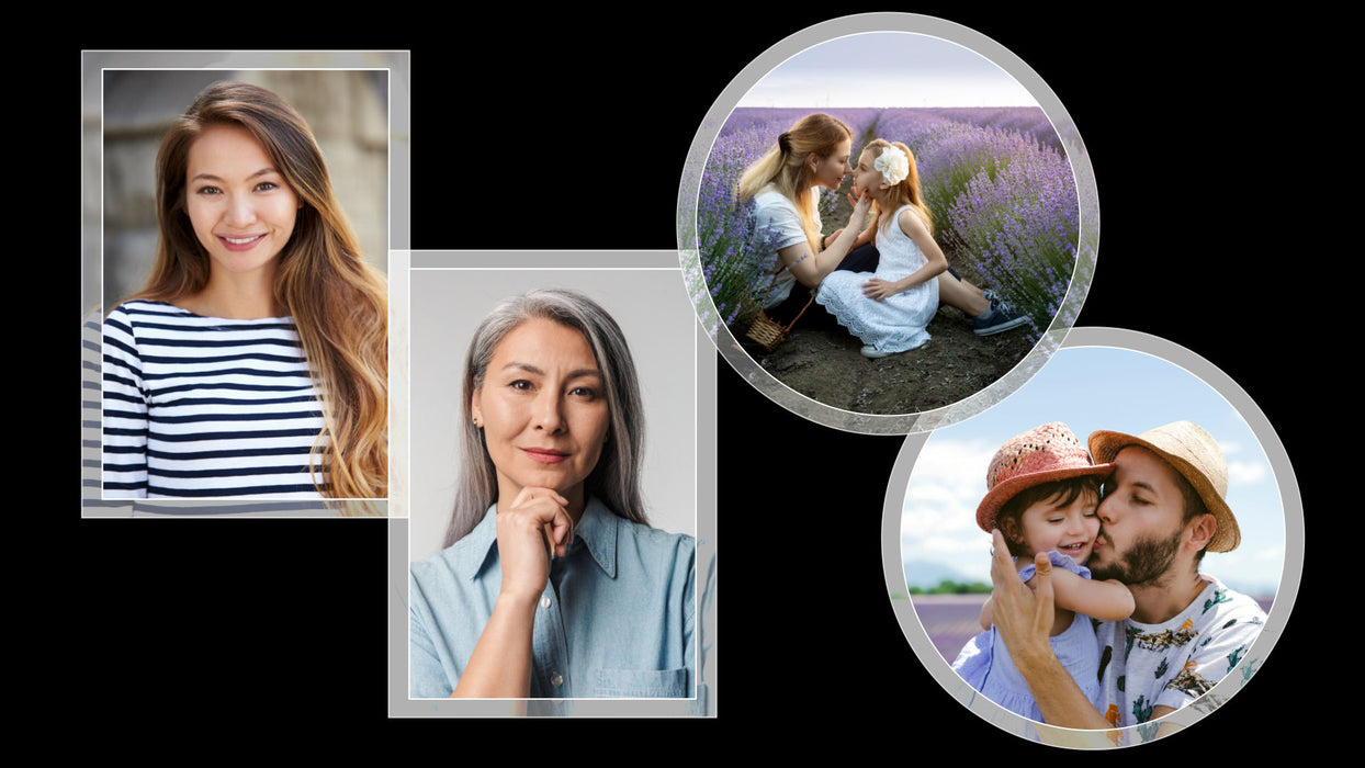 Four Floating Frames