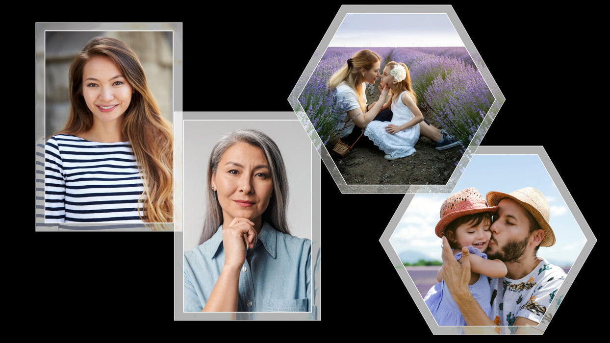 Four Floating Frames