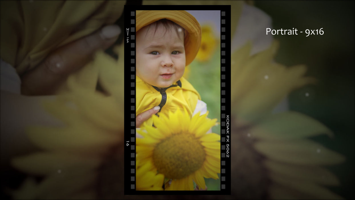 Film Frame Flicker Style for Photopia