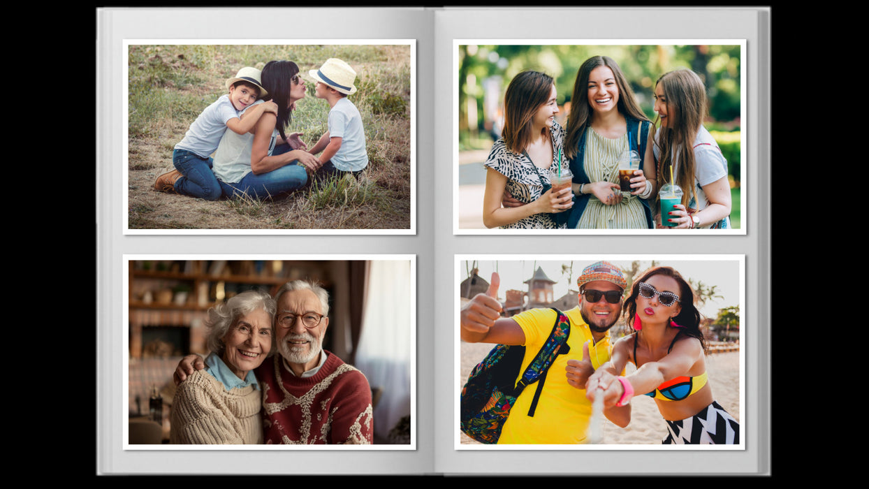 Simple Album Template, Styles and Transition for Photopia